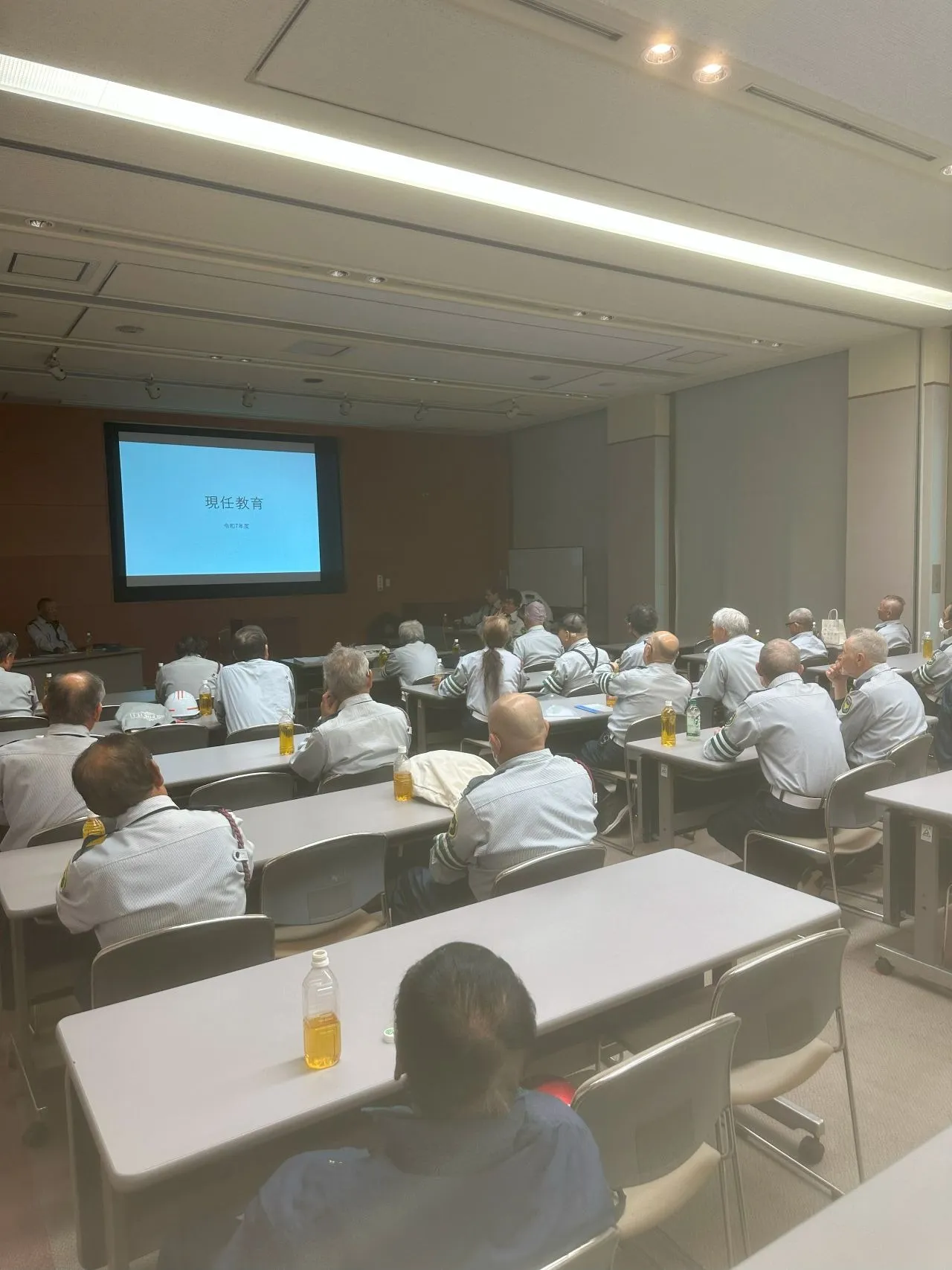 現任教育を行いました